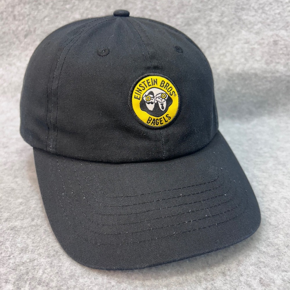 Einstein Bros Bagels Unisex Black WearGuard Hat Adjustable Strapback OSFM